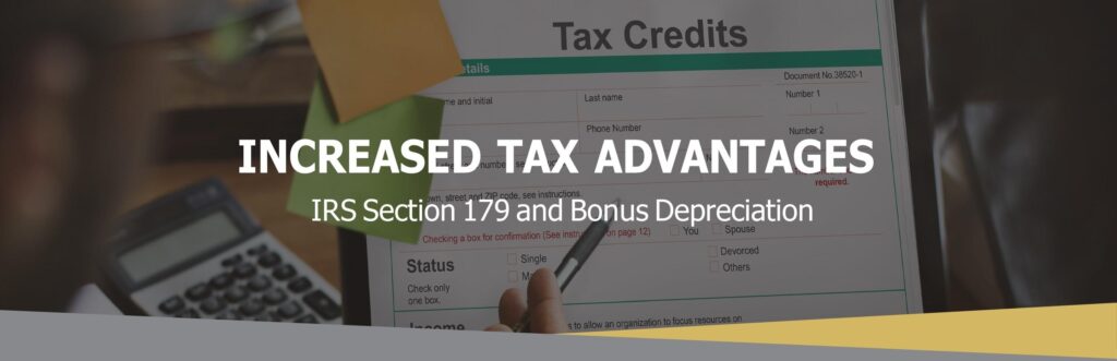 Increased tax advantages
